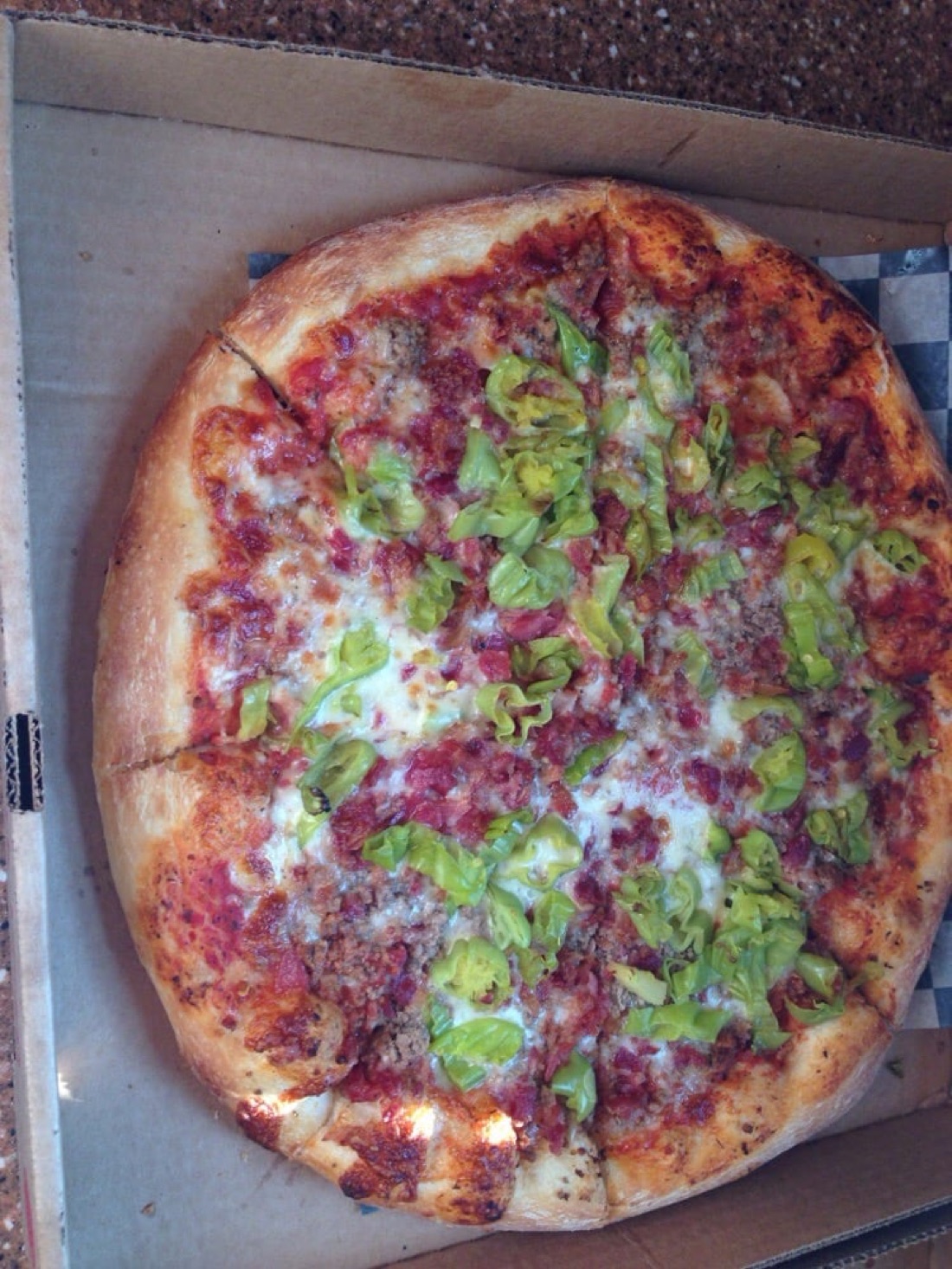 Supreme specialty pizza