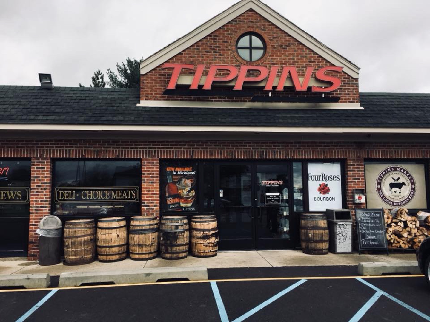 Tippins Market storefront in Ann Arbor